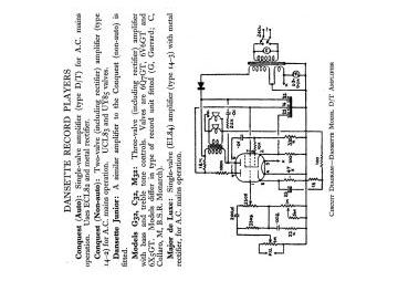 Dansette AutoMix schematic circuit diagram